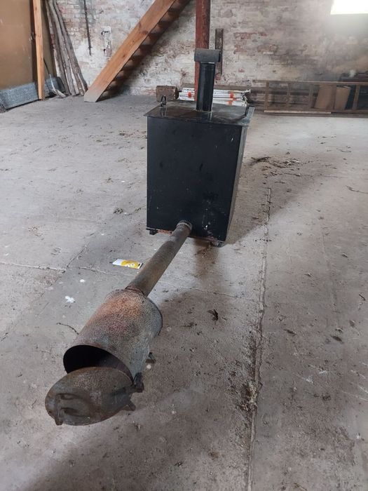 Wędzarnia ogrodowa metalowa