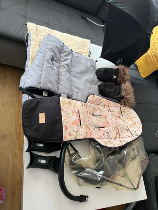 Cybex Priam Lux Spacerówka + Gondola + dostawka + dodatki!