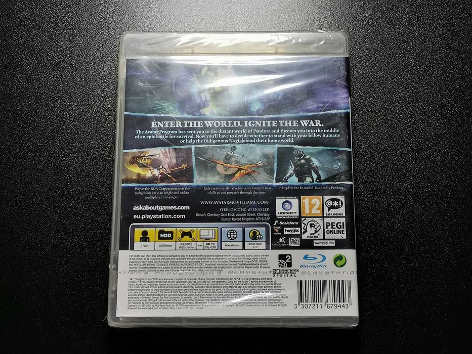 PlayStation 3 James Cameron's AVATAR : The Game