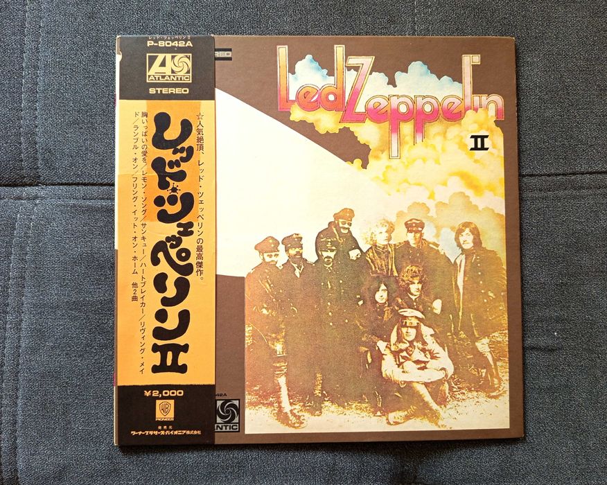 Zestaw 3x Led Zeppelin winyle Japan Obi