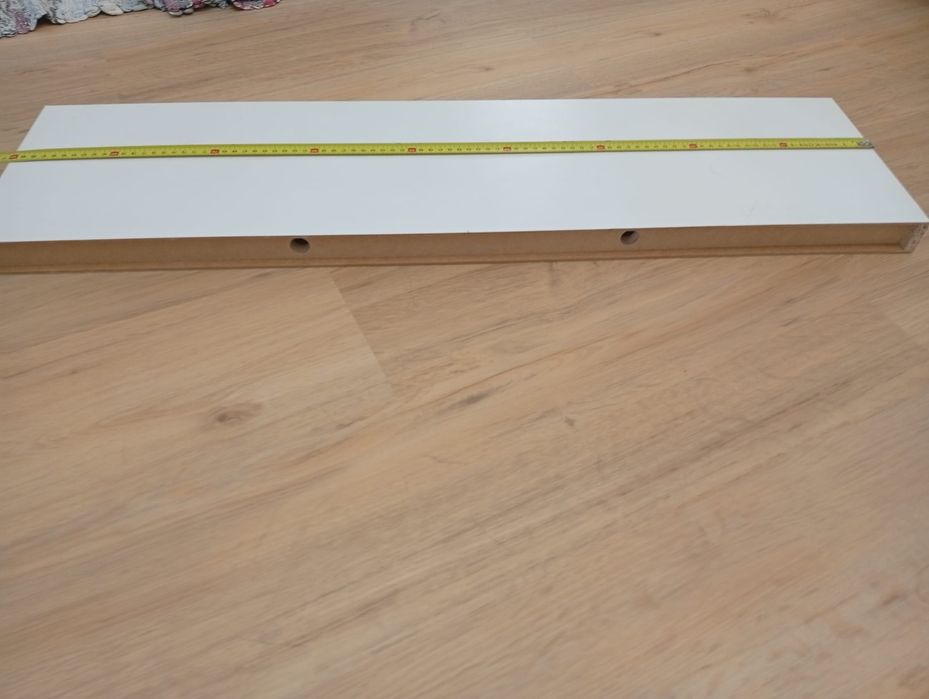 2 prateleiras invisíveis brancas