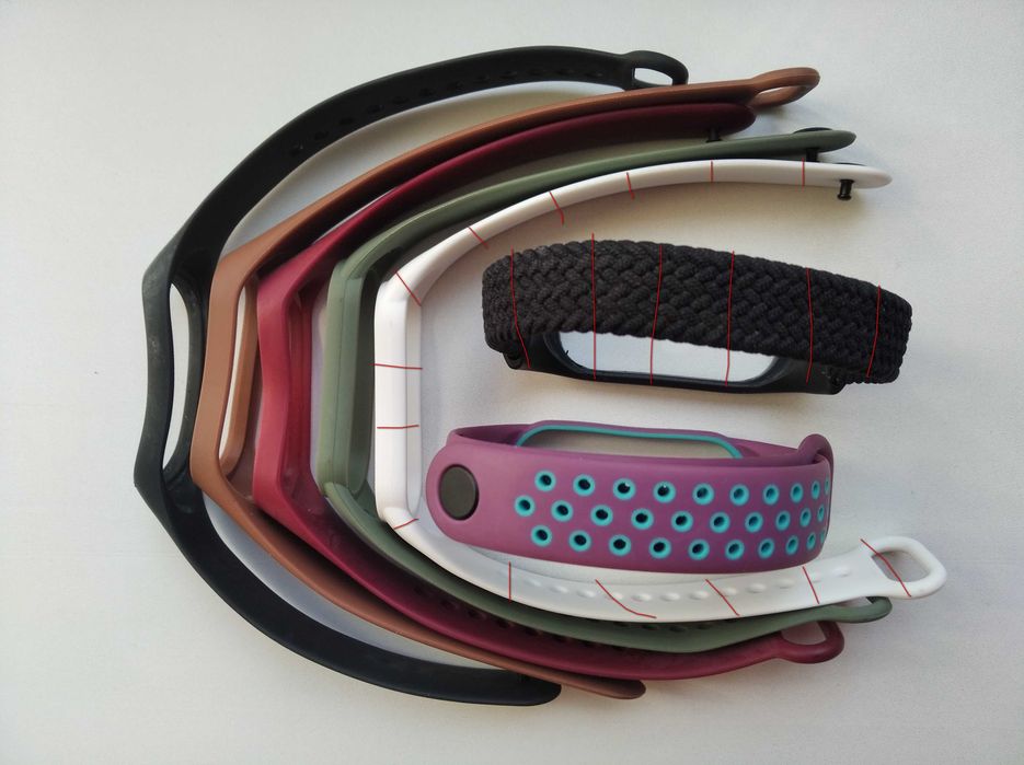 ремешки для фитнес-браслета Mi Smart Band 7, 6, 5