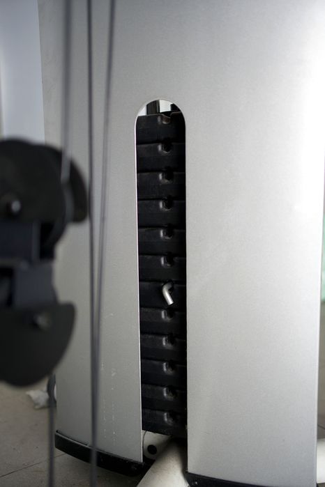 Máquina de musculação Weider Pro 4000 – torre de pesos, 6 estações