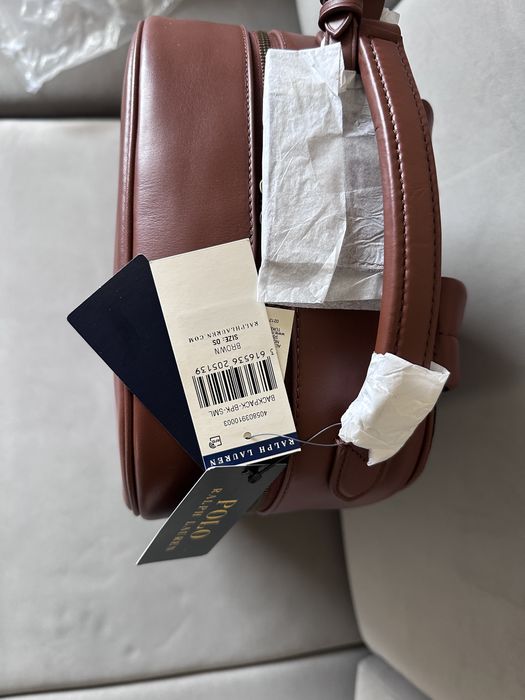 Ralph Polo Lauren plecak skórzany