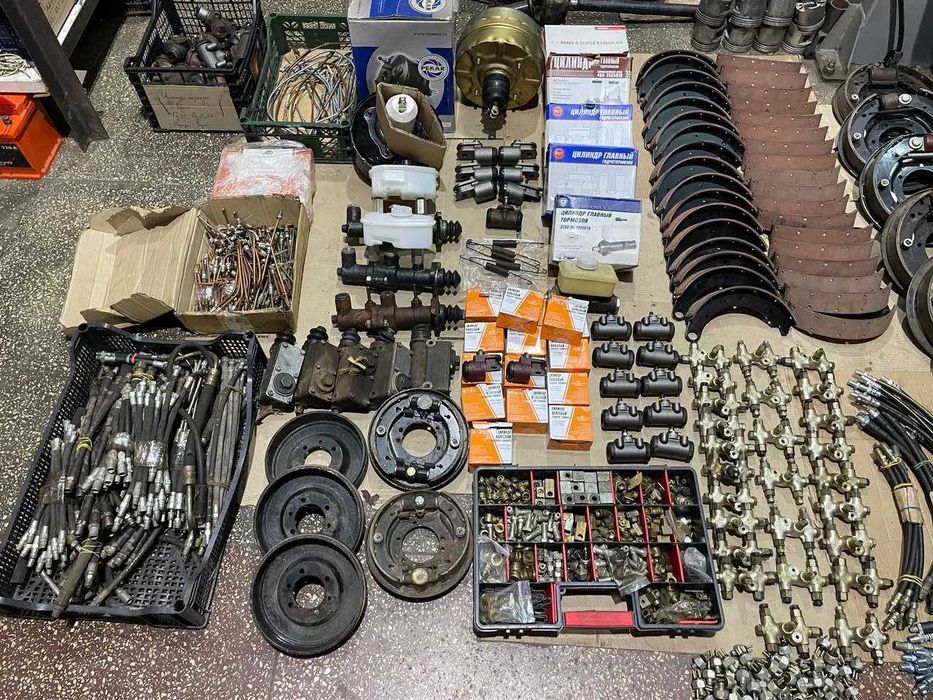Запчастини тормозної системи Уаз 452, Уаз 469, Волга, Газ 21, Газ 24, Газ 53, Газ 66, Газ 3307