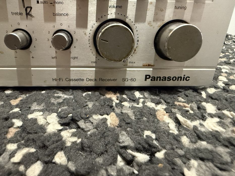 Panasonic SG-60 (Hi-Fi Cassette Deck Receiver)