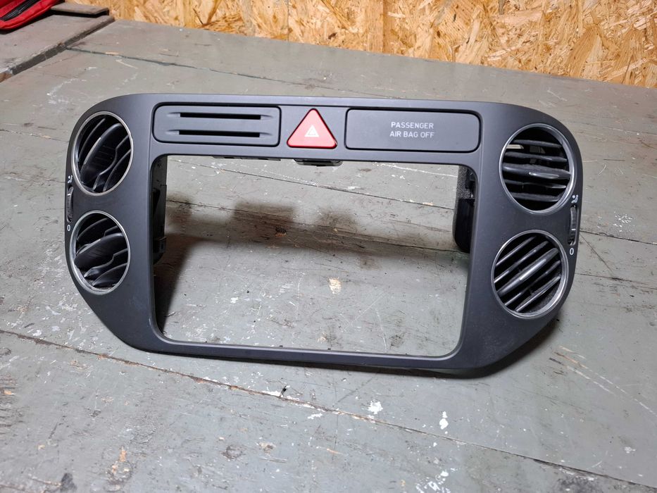 ramka kratka nawiewu vw golf 5 plus tiguan kpl