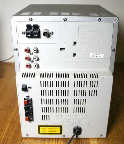 Aparelhagem - Sony CMT CP1