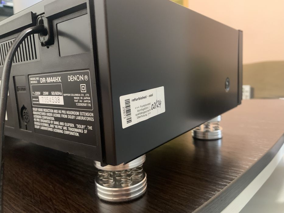 Топова касетна дека Denon DR-M44HX • 3 heads • Direct Drive • Сервіс Німеччина