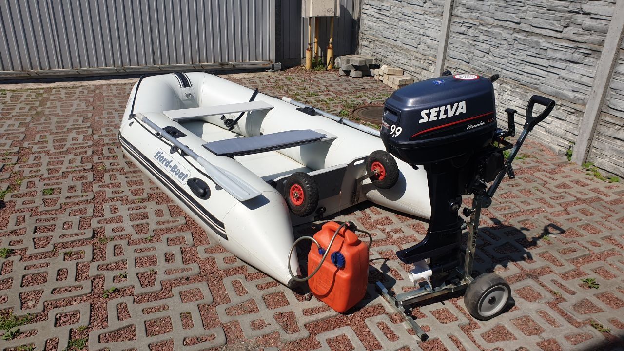 Лодка Фиорд- Бот Жаннин 280М, мотор Selva 9.9, стойка Yamaha: 59 000 ...