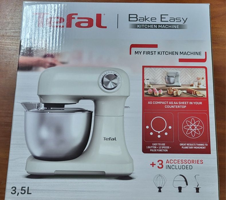 Кухонная машина Tefal Bake Easy QB140AF0