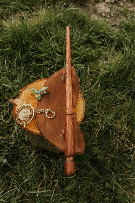 Różdżka "Śmierciożerca" handmade + pudełko