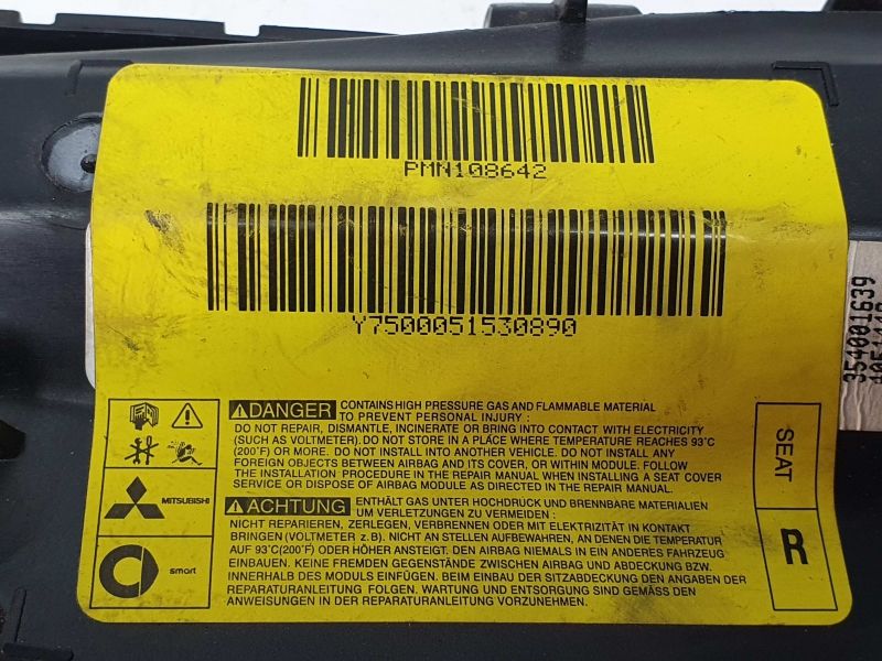 Airbag banco direito MITSUBISHI Colt VI (Z3_A, Z2_A)