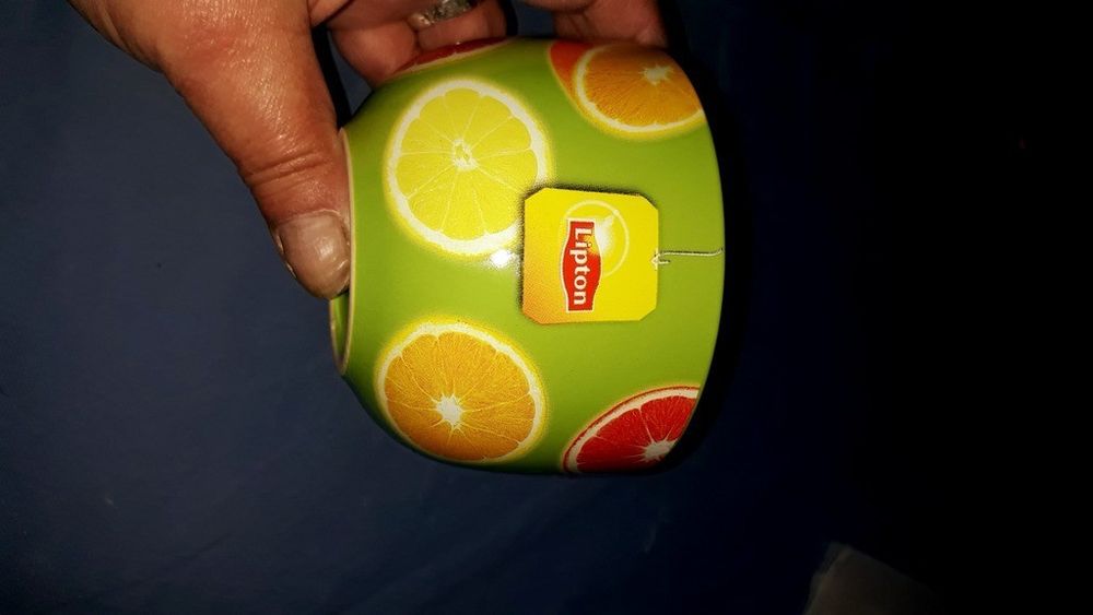 Komplet  filiżanek lipton