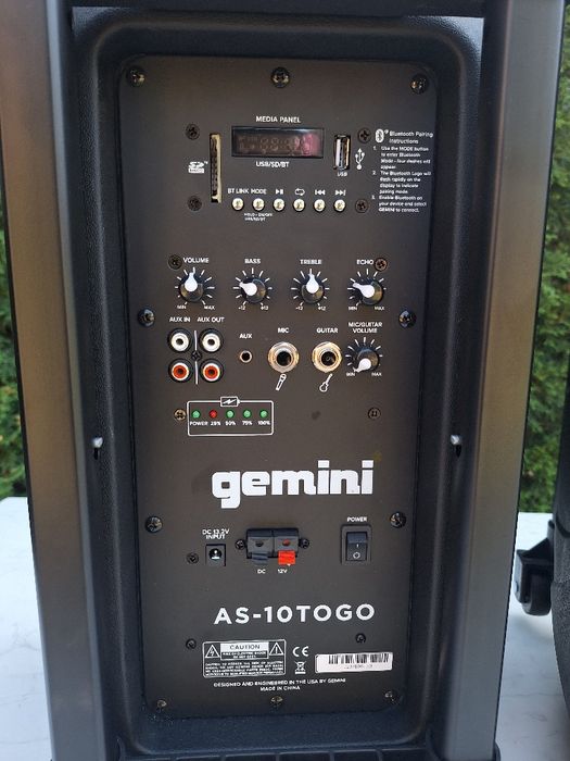 NOWA kolumna Gemini AS-10TOGO