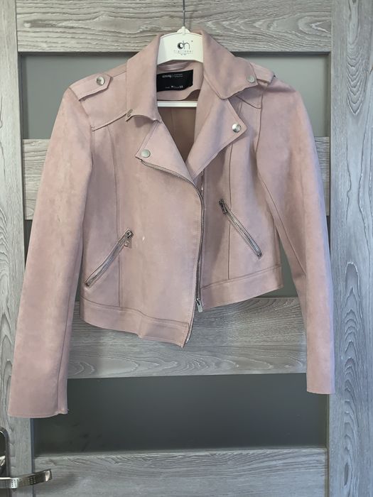 Ramoneska różowa zamszowa 38