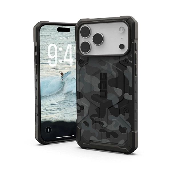 Etui UAG Pathfinder MagSafe na iPhone 17 Pro Max - czarno-szare