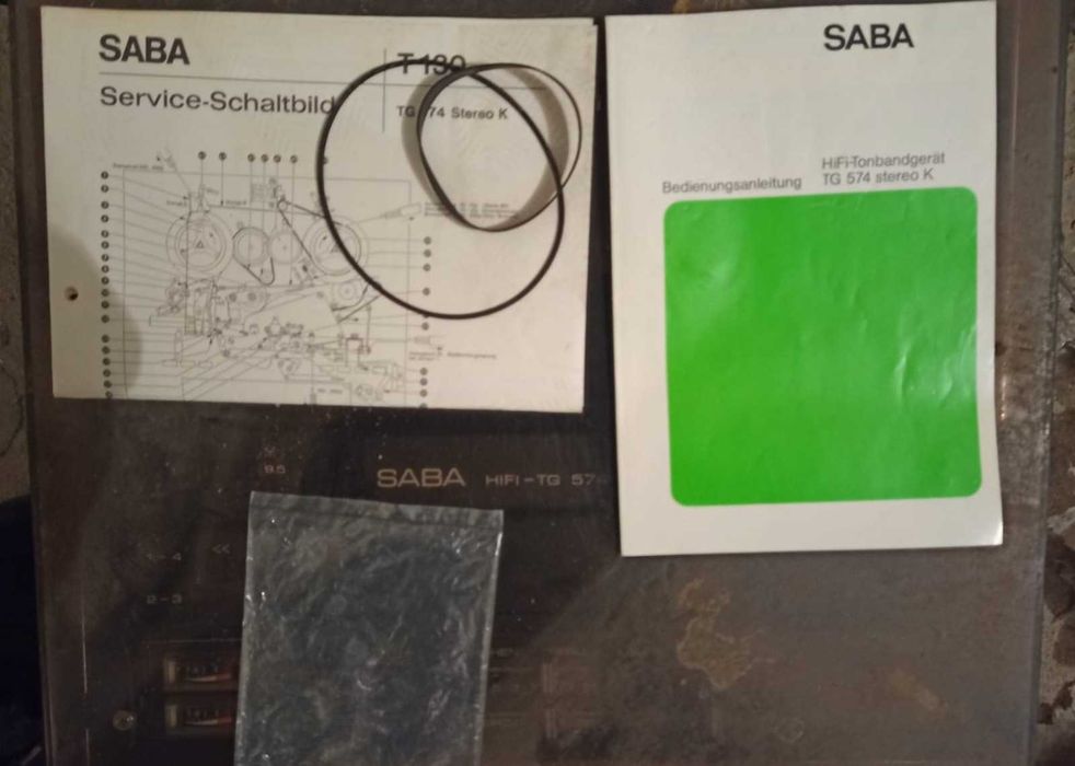 Magnetofon HI FI Saba TG 574