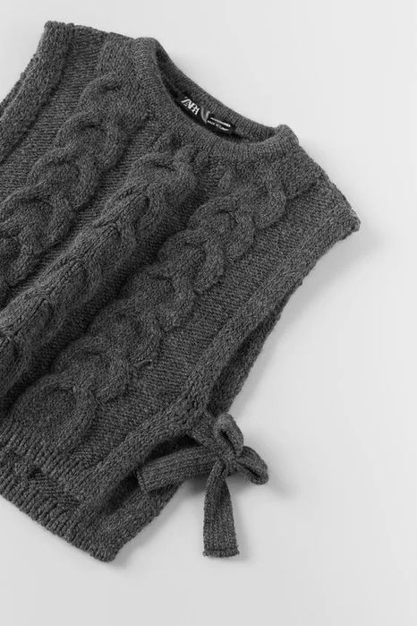 Вʼязаний жилет/жилетка/вязаные жилетки ZARA