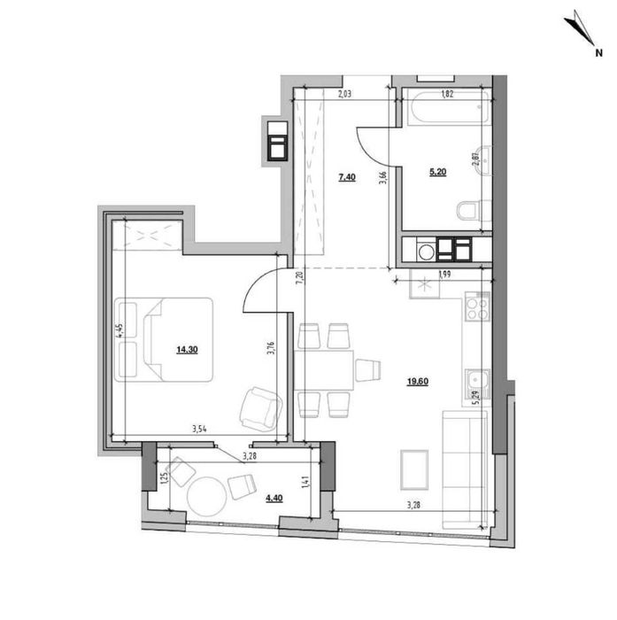 Продаж 1-кім.квартири Бізнес-клас вул. Ярославенка Без комісії
