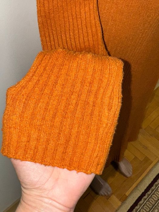 Плаття сукня в рубчик в'язана