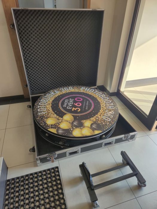 Fotobudka 360 stopni, platforma 115 cm - SPRZEDAŻ