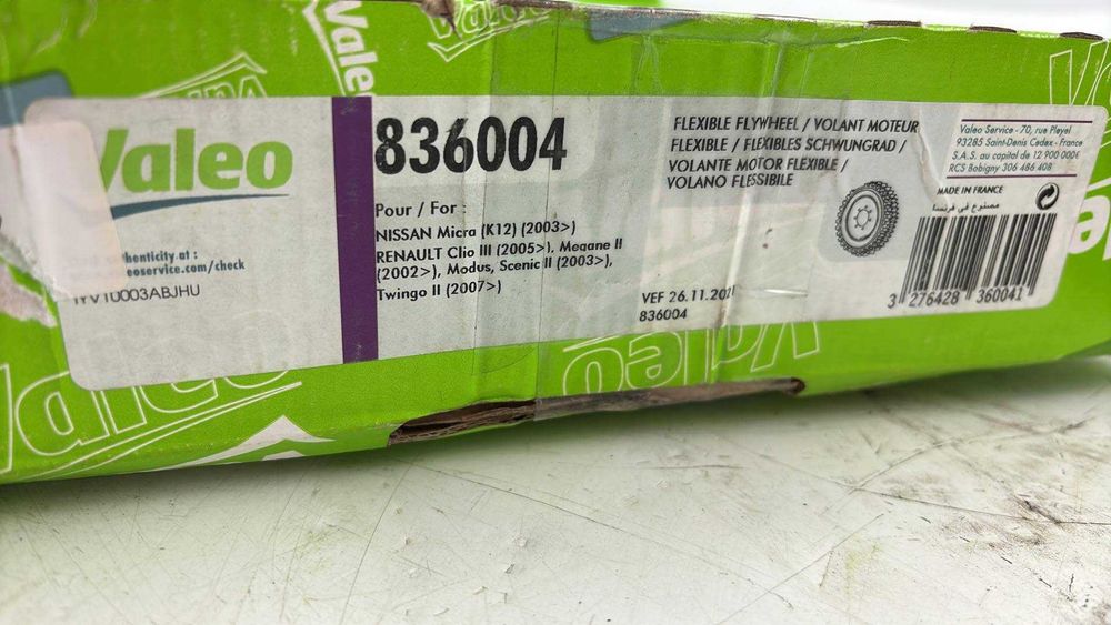 Koło zamachowe / dwumasowe VALEO NISSAN Micra