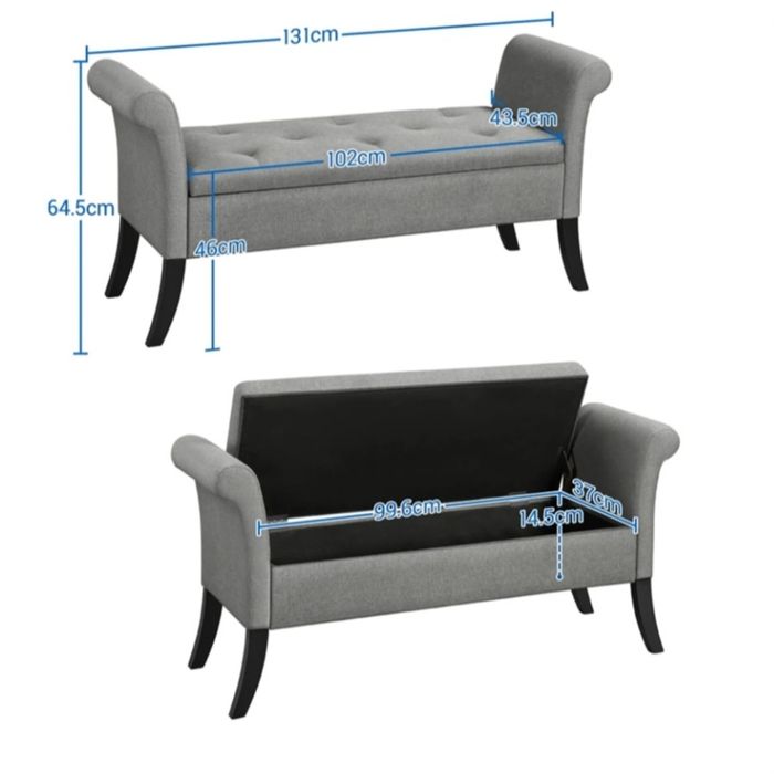 Sofa ze schowkiem