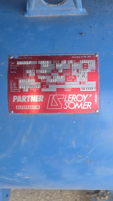 Gerador industrial 200 kva