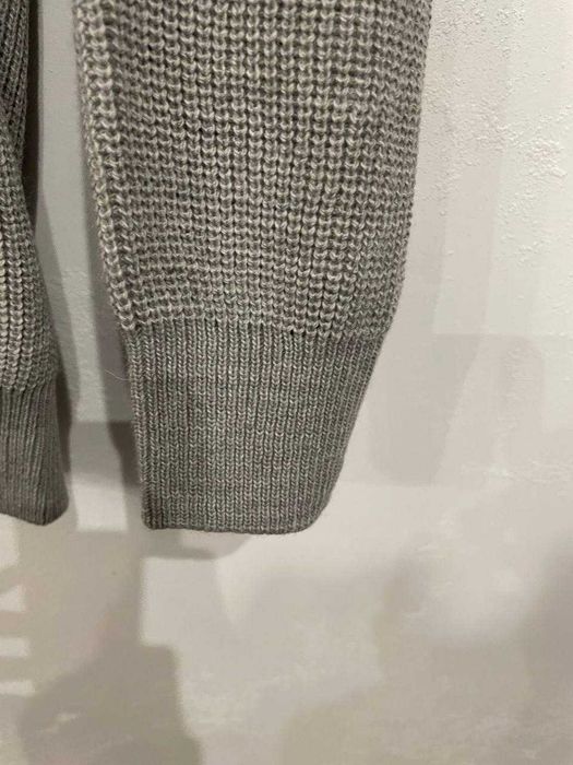 Кофта Stone Island Grey + патч Новий светр Халф зіп
