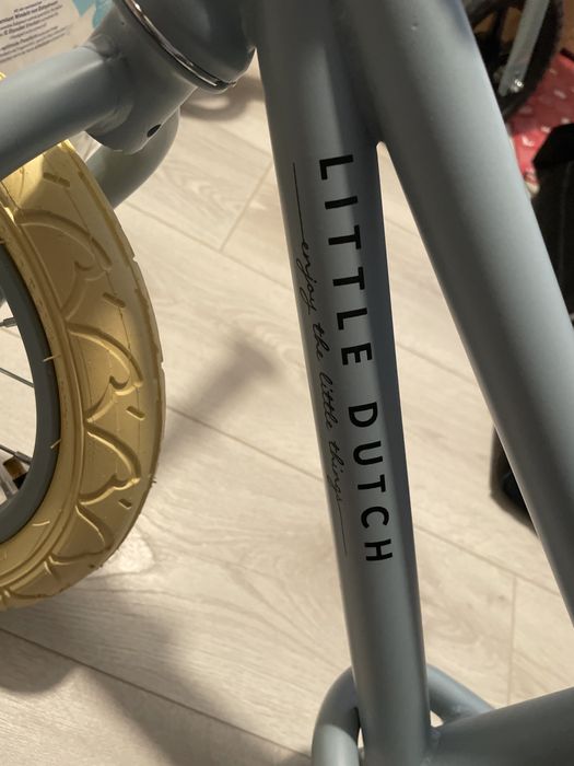 Nowy Rowerek biegowy little dutch blue