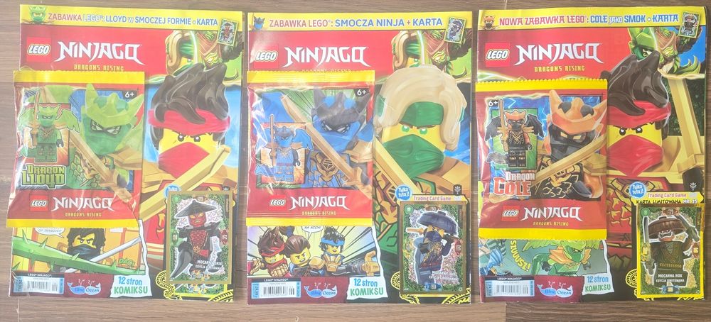 3x magazyn lego ninjago 2026r