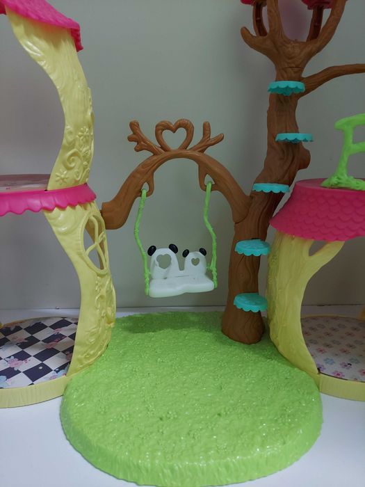 Mattel Enchantimals Zetaw Leśny Domek pandy używany