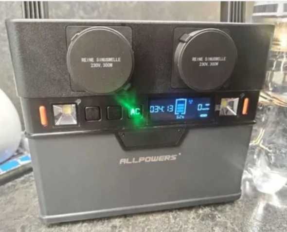 Зарядна станція AllPowers S300 500W 288Wh 220V з бездротовою зарядкою