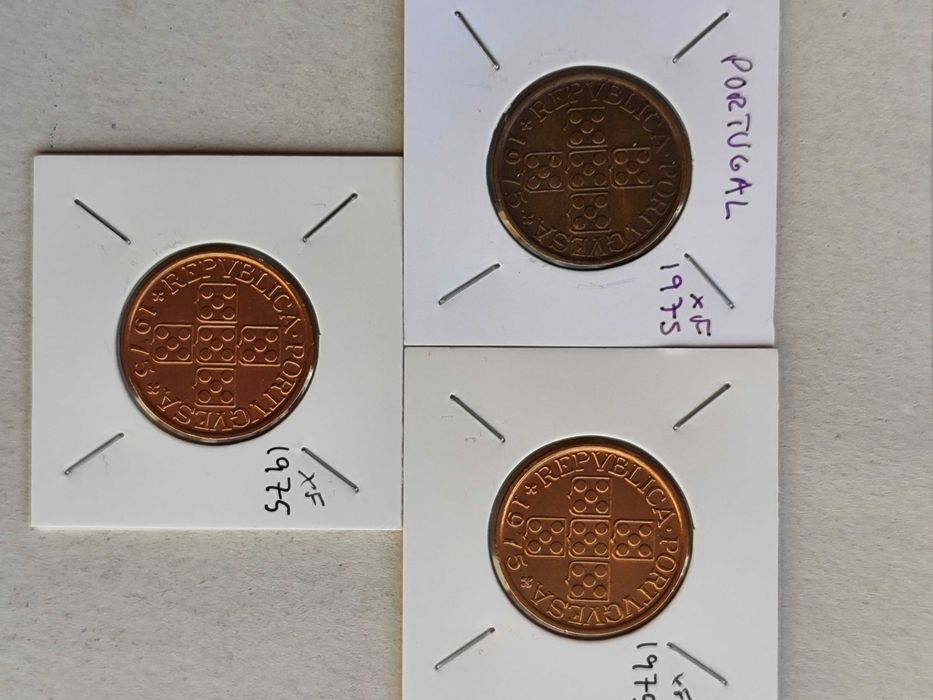 Moedas de 1$ impecáveis para venda individual.