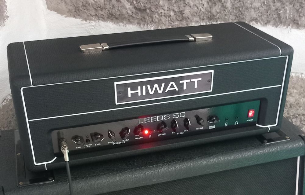 OPORTUNIDADE!!! SÓ ATÉ DOMINGO!Amplificador cabeça hiwatt leeds 50r head