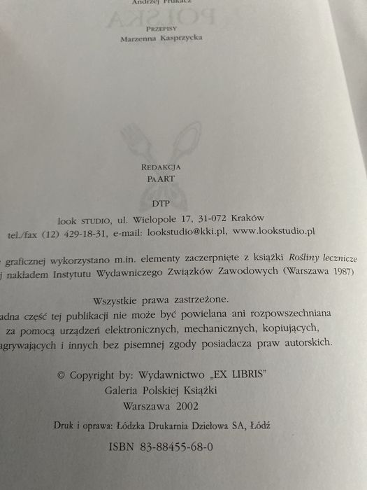 Książka Kuchnia Polska