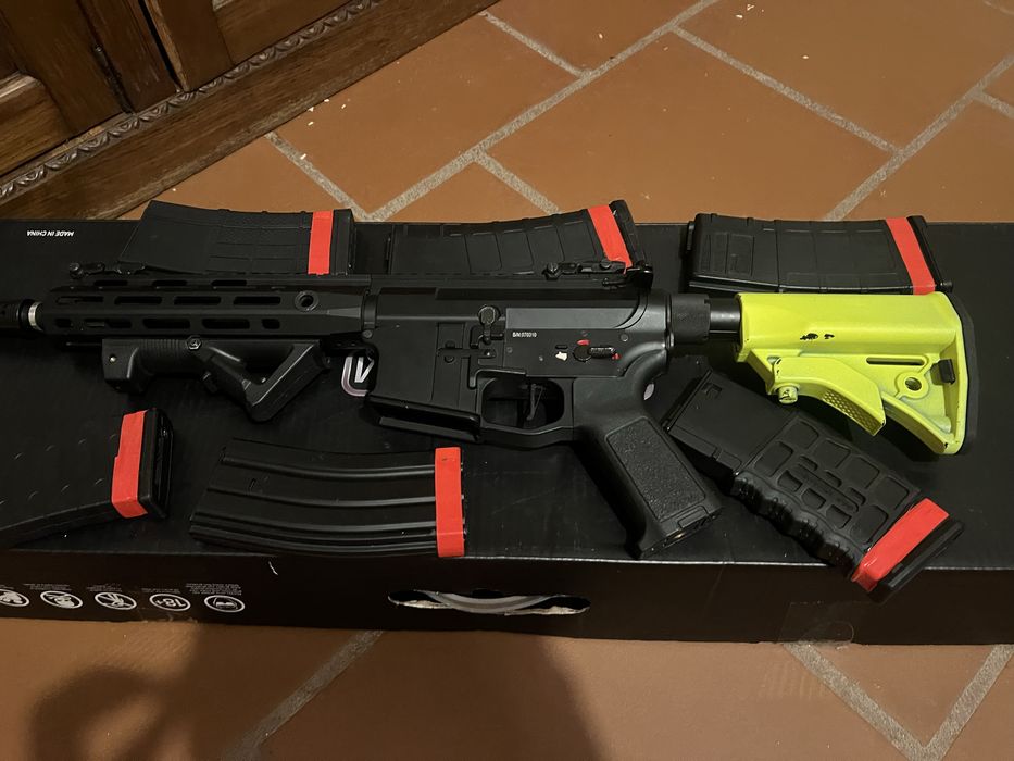 Aeg airsoft full metal em perfeito estado