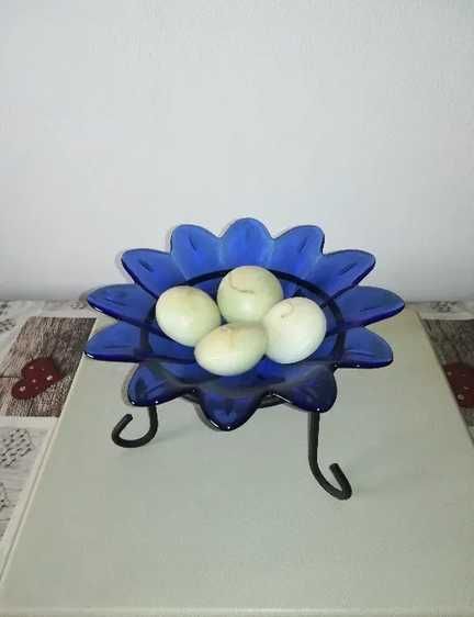 Terrina Porcelana DR, Porta velas flutuantes ou Castiçal em Vidro