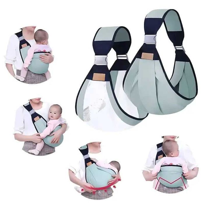 Рюкзак-переноска для новонароджених Baby Sling дихаючий 0-3 роки