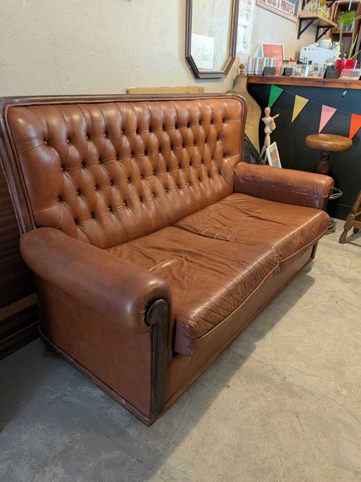 Sofa Couro 2\3 lugares