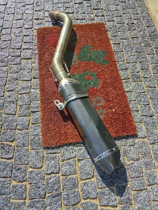 Ponteira + curva escape para  Voge 525DSX