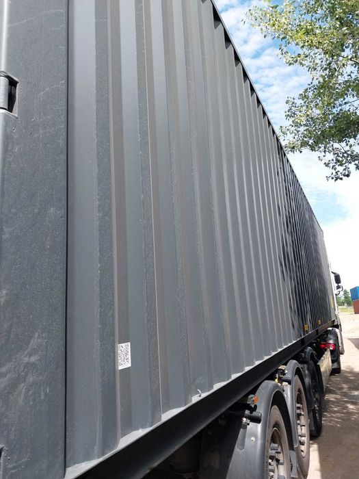 Kontener morski 40HC ONE-WAY 2026 RAL 7016 antracyt High Cube
