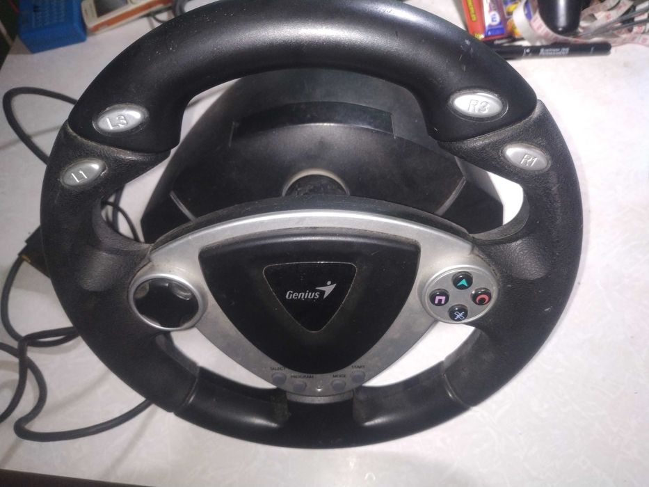 Genius twinwheel руль игровой кермо ігрове без педалей