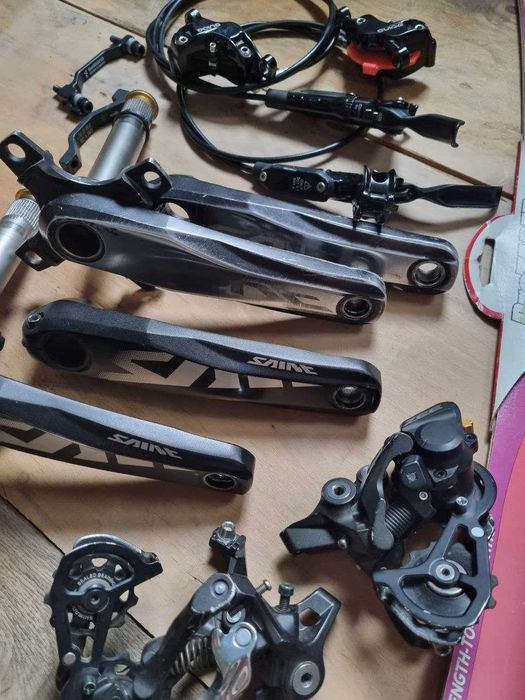 Shimano Saint шатуны тормоза Guide RSC руль Answer