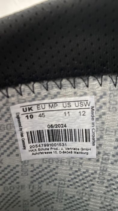Тактичні берці HAIX BLACK EAGLE Tactical 2.1 Pro GTX High EU 45