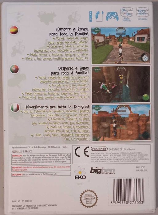 Wii Cyberbike bicicleta Wii