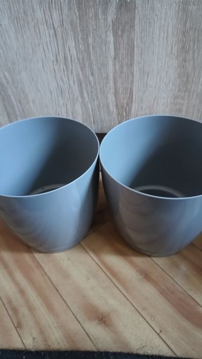 Doniczki form oraz prosperplast 13 cm jak nowe