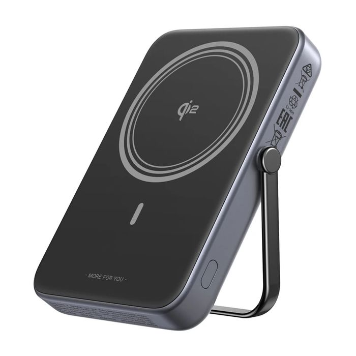 Powerbank magnetyczny 10000mAh Ugreen Uno PB764, Qi2 15W (szary)