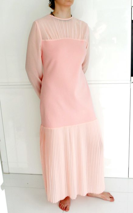 Karen Millen długa suknia bez wad L/M